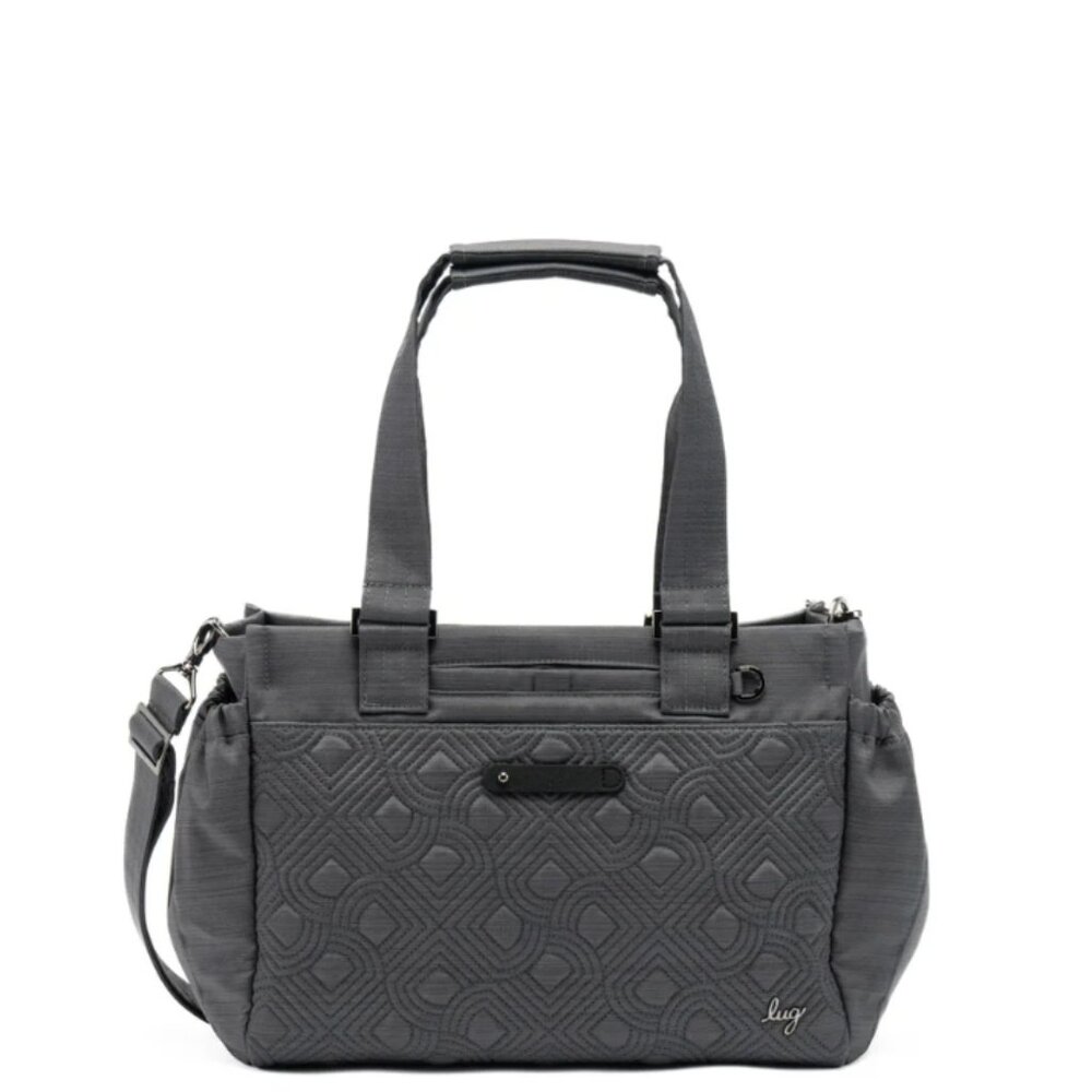 Brand New Lug Dilly Dally Convertible Tote Bag in Brushed Grey - Picture 1 of 8